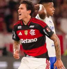 Foto: Pedro em atuação pelo Flamengo ( Gilvan de Souza / Flamengo) / Gávea News