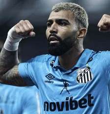 Gabigol tem 21 gols na temporada e está a sete de superar 2018, ano recordista pelo clube – Foto: Reinaldo Campos / Santos / Jogada10