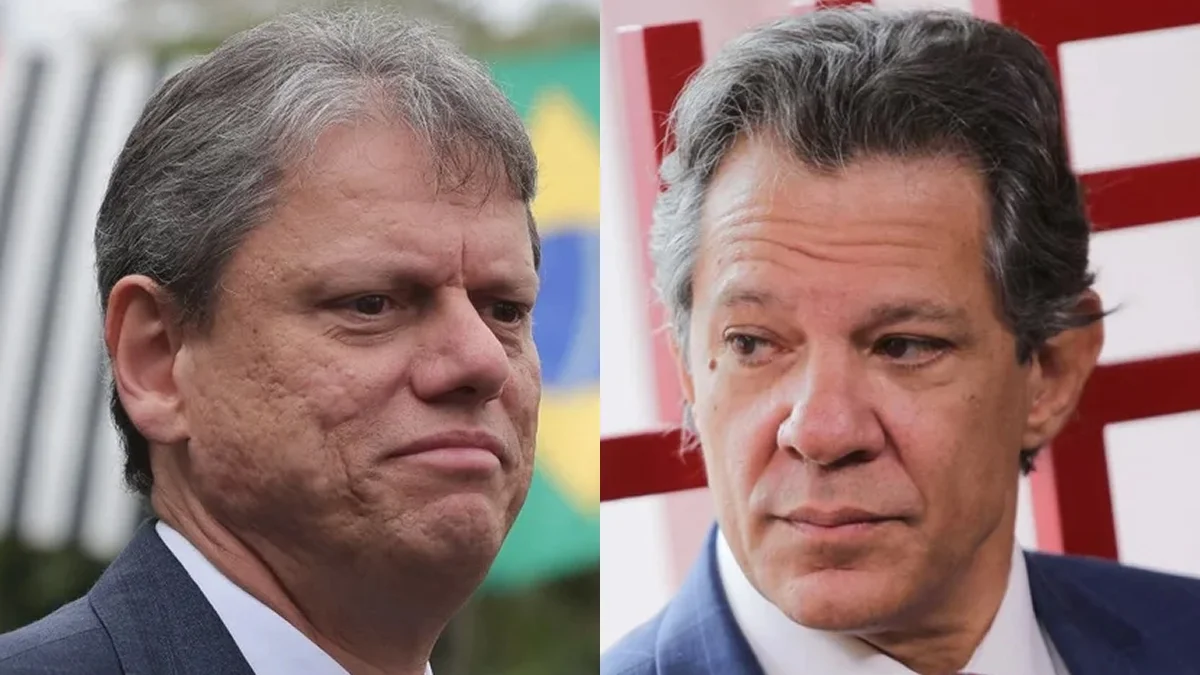 Vox Brasil: com 56,5%, Tarcísio venceria Haddad no 1º turno em SP