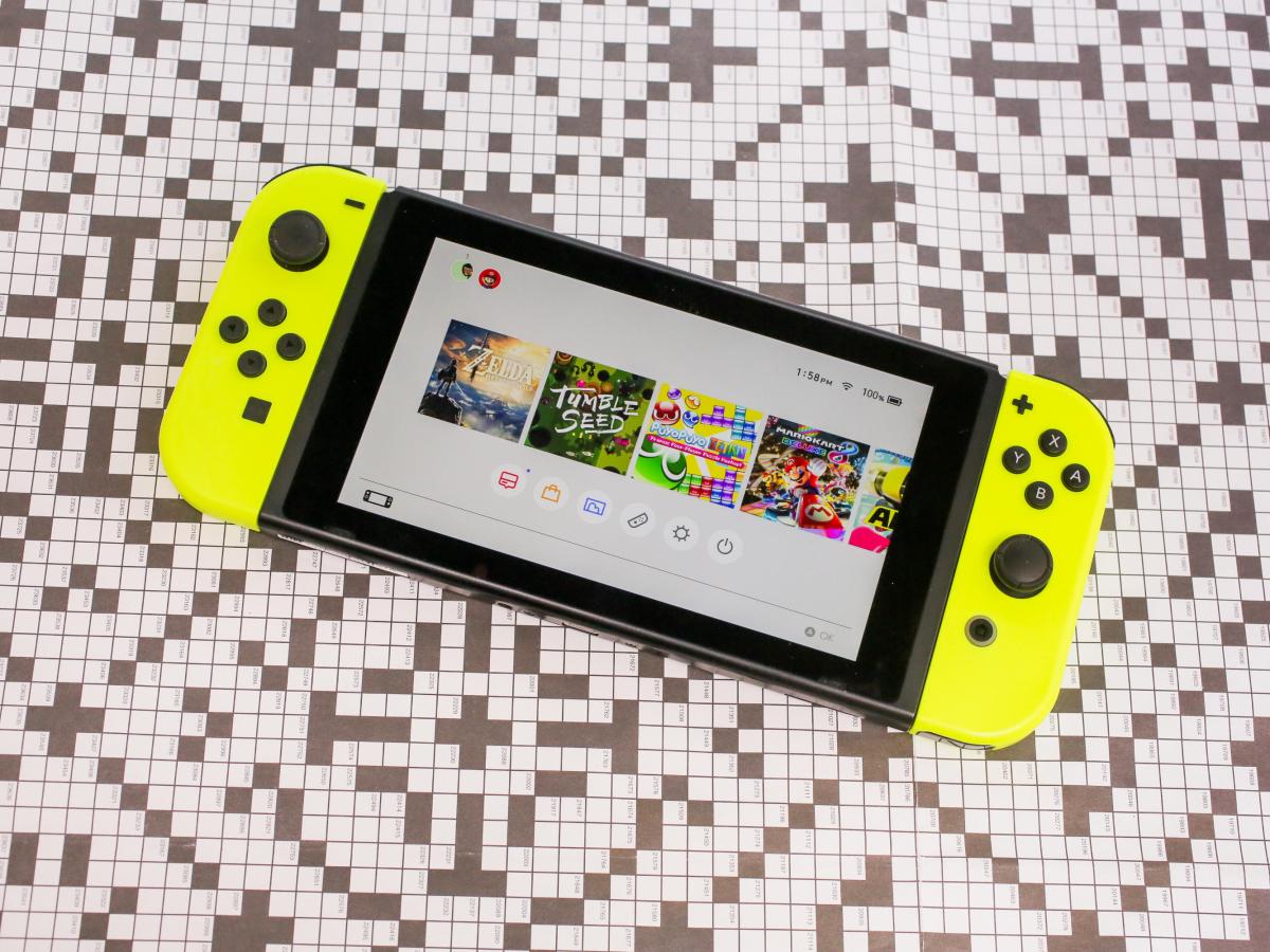 Proprietários da Nintendo Switch devem atualizar o firmware após a descoberta de uma falha de segurança