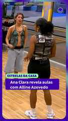 Ana Clara revela aulas com Alline Azevedo