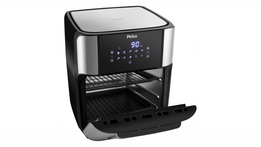 Air fryer Philco: saiba se modelo com 12 L de capacidade e vidro frontal vale a pena