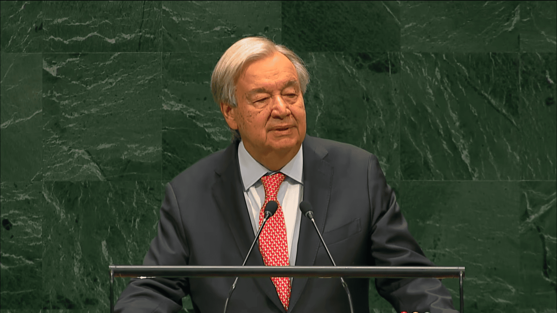 António Guterres, secretário-geral das Organização das Nações Unidas