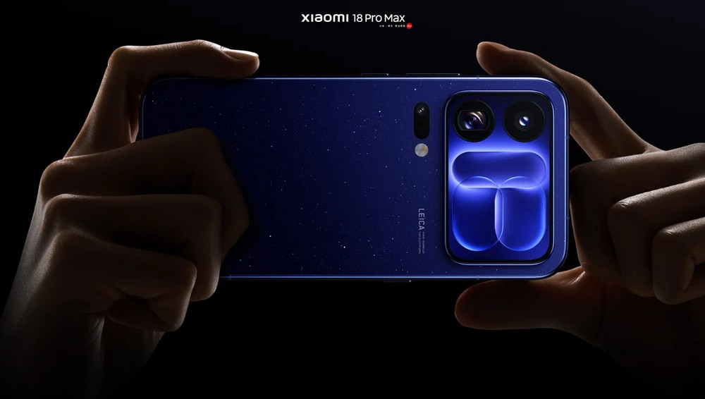 Xiaomi 18 Pro Max tem conjunto triplo de câmera com lentes Leica — Foto: Reprodução/Xiaomi
