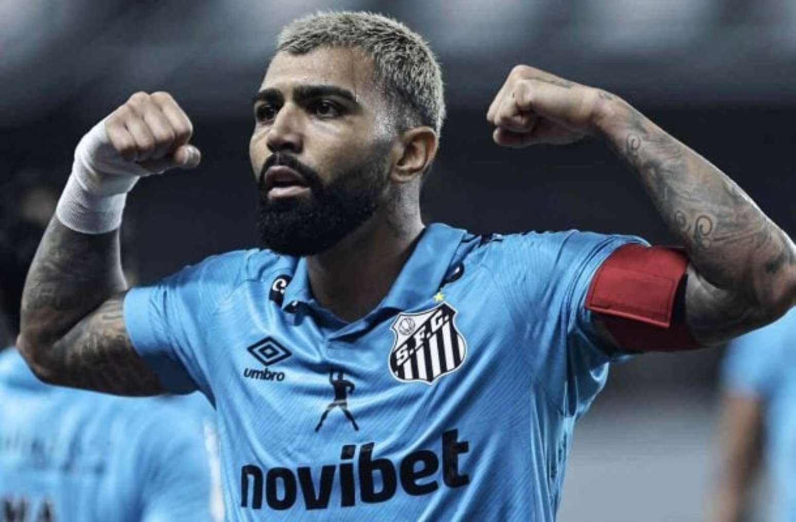 Gabigol tem 21 gols na temporada e est&aacute; a sete de superar 2018, ano recordista pelo clube &ndash;