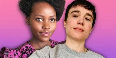 Lupita Nyong’o e Elliot Page se tornaram alvo de ódio por fazer parte do elenco de 'A Odisseia' Foto: Fotomontagem: Sala de TV