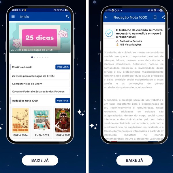 Enem 2026: 8 aplicativos grátis para estudar para a prova