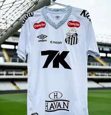 Camisa do Santos Foto: Uniforme 1 do Santos. ( Divulgação/ Santos FC) / Gávea News