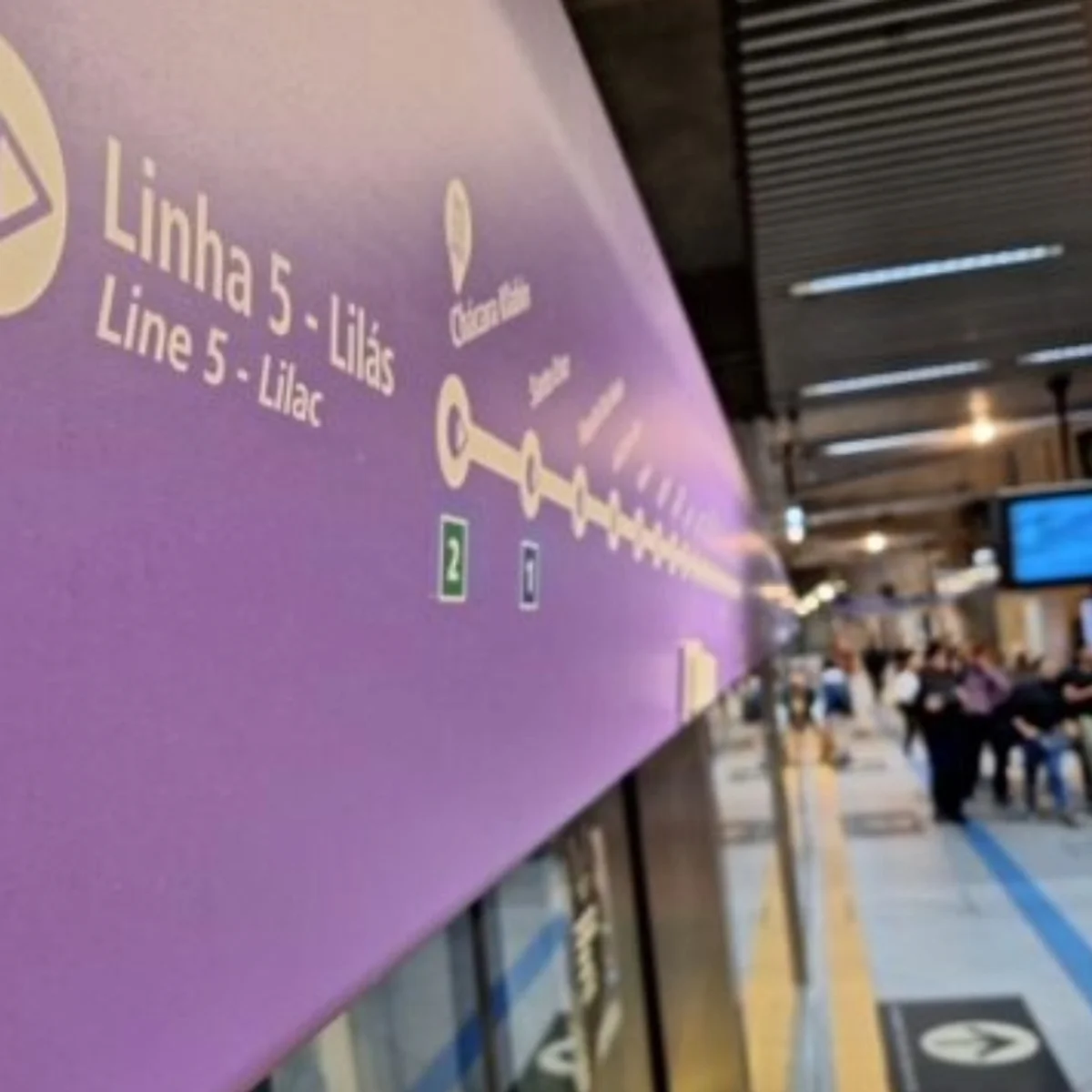 Linha 5-Lilás registra 4 falhas 3 dias seguidos. Fluxo já foi normalizado
